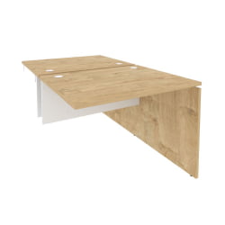 Наборный элемент рабочей станции ОНИКС О.2.НРС-1.8 Тиквуд Светлый/Белый / ONIX O.2.NRS-1.8