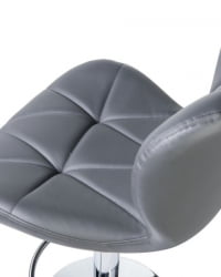 Стул барный ДОБРИН БАРНИ (серый) 2 шт / DOBRIN BARNY