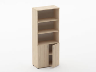 Шкаф высокий полуоткрытый Glassy 6.19.121 Туя