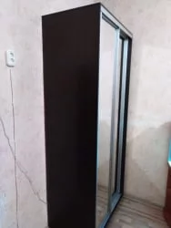 Черный шкаф-купе Акцент-Сим З 1000х600 Венге