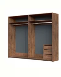 Бокс 3 ящика к шкафу-купе Куба 10 Таксус