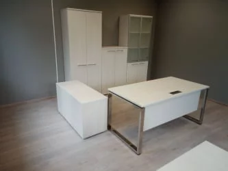 Стол рабочий, прямолинейный GLOSS LINE НСР-О.004.1 Ivory