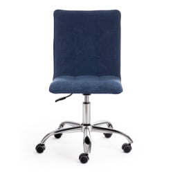 Кресло ZERO велюр Clermon, св.-синий, 145