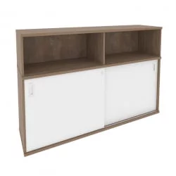 Шкаф-купе приставной / опорный ONIX O.SHKO-2.8 Дуб Аризона/Белый