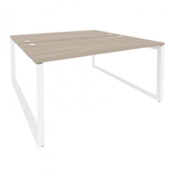 Рабочая станция на О-образном м/к ONIX O.MO-D.RS-2.4.8 Дуб Аттик/Белый