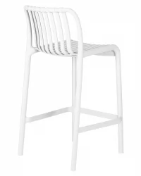 Стул полубарный DOBRIN CHLOE Белый