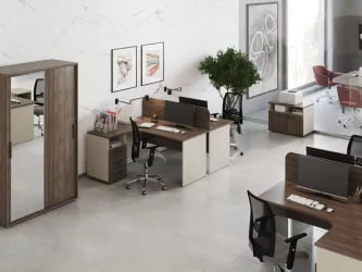 Комплект дверей низких New Line NLN36355103 Дуб шамони темный