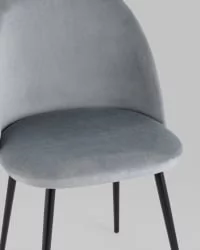 Стул Фолио велюр Серый