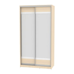 Шкаф-купе B-220х120х60-1(ДМ-D10D10)