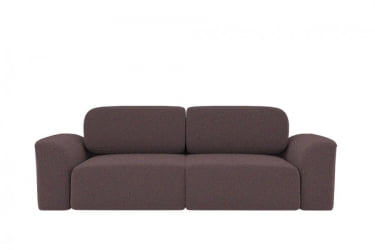 Диван прямой Сольхейм (Berhouse) Цвет фасада: Кофе рогожка; Тип: Прямой; Материал фасада: Микророгожка