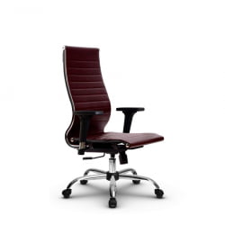 Кресло офисное МЕТТА Комплект 10/2D, Основание 17833 Комплект 2 Бордовое