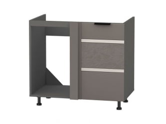 Стол под мойку Грейс 105.52 правый Оникс Кубанит