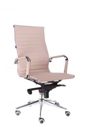 Кресло руководителя Everprof Rio М экокожа Бежевый