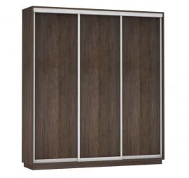 Шкаф-купе трехдверный Экспресс Трио Элемент 2100х2200h Дуб венге