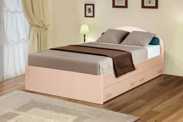 Кровать с ящиками на уголках №3 ЛДСП 1800*2000 Венге