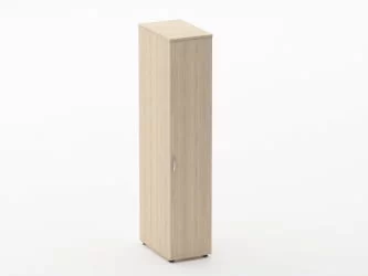 Шкаф для одежды узкий Glassy 6.19.30Пр Бук светлый