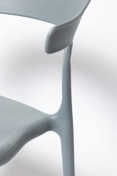 Стул пластиковый Enova Серый