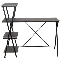 Стол на металлокаркасе BRABIX LOFT CD-004 Дуб антик