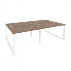 Рабочая станция на О-образном м/к ОНИКС О.МО-Д.РС-4.2.7 Дуб Аризона/Белый / ONIX O.MO-D.RS-4.2.7