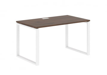 Стол письменный EDIS EQST 1380 Дуб Денвер темный Белый