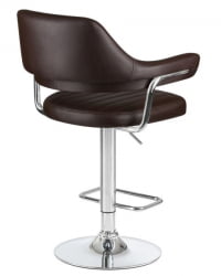 Стул барный DOBRIN CHARLY (коричневый) 2 шт