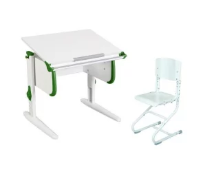Стол универсальный трансформируемый Parta 1/75 + Stul Белый Зеленый
