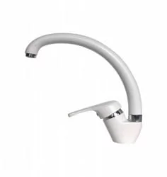 Смеситель Кухонный Lex Isonzo White