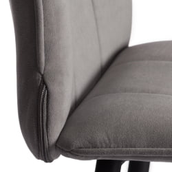 Полубарный стул Bari/Бари велюр, серый, 29, 42х55х99 см