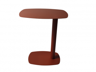 Журнальный столик Еанна С металл красный / Eanna S