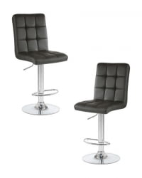 Стул барный ДОБРИН КРУГЕР (черный) 2 шт / DOBRIN KRUGER