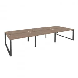 Рабочая станция на О-образном м/к ОНИКС О.МО-Д.РС-6.3.8 Дуб Аризона/Антрацит / ONIX O.MO-D.RS-6.3.8