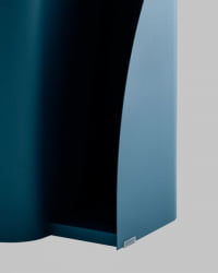 Журнальный столик Yvaine металл синий