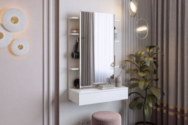 Трюмо Арина STA-01 Белый рамух