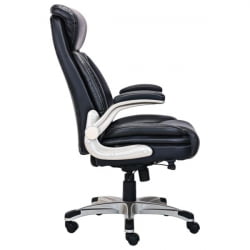 Кресло руководителя ХАВАСАН (ХАВАСАН) Таргет ЕКС-567 кожа черное / HAWASAN Target EX-567