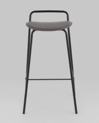 Стул барный Mantis экокожа темно-серый