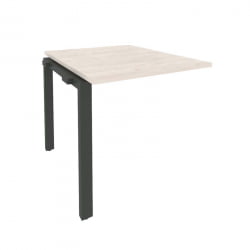 Проходной наборный элемент переговорного стола ОНИКС О.МП-НПРГ-0 Денвер Светлый/Антрацит / ONIX O.MP-NPRG-0