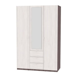 Шкаф распашный Р-198х135х45-3-ТР-М(ЯАТ-ЯАС) / R-198х135х45-3-TR-M(ЯАТ-ЯАС)