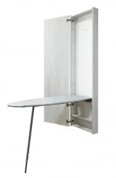 Шкаф со встроенной гладильной доской Iron Box (левый) Беленый дуб