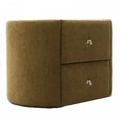 Тумба Капри в ткани Тиффани Беиге / Tiffany Beige