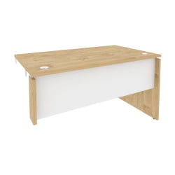 Стол-приставка правый к опорным элементам ONIX O.SPR-3.8R Тиквуд Светлый/Белый