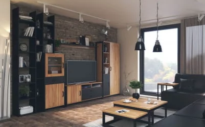 Столы журнальные комплект Техно 16 Дуб Золотой