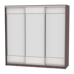 Шкаф-купе B-230х235х60-3(ЯАТ-ЯАС-D8D8D8)