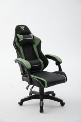 Кресло спортивное TopChairs Shadow черно-зеленый