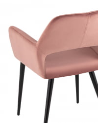 Стул Денди велюр Пыльно-розовый