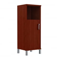 Стеллаж дверь ДСП с замком В421.3 R/Z Бургунди