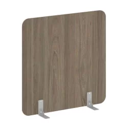 Перегородки на металлических опорах на фетровых подпятниках Р-лине ДП.Ф-120-120 Вяз Благородный / R-line DP.F-120-120