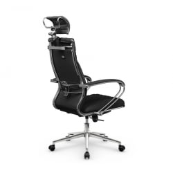 Кресло руководителя Metta L 2c 44C/K116 Infinity Easy Clean (MPES) Комплект 9 Черное