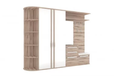 Шкаф двухстворчатый (корпус) Марта ЛД 124.020.000 М Дезира Эш