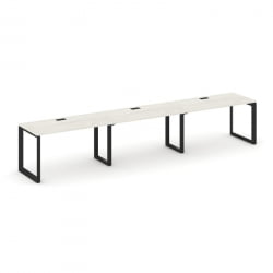 Рабочая станция односторонняя Стайл Проджект СН-59О.ОРС-043 Дуб Наварра/Металл Черный/Черный Заглушк / SN-59O.ORS-043