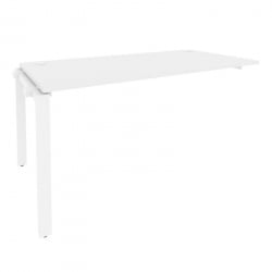 Наборный элемент рабочей станции на П-образном м/к ОНИКС О.МП-1.НРС-4.8 Белый Бриллиант / ONIX O.MP-1.NRS-4.8